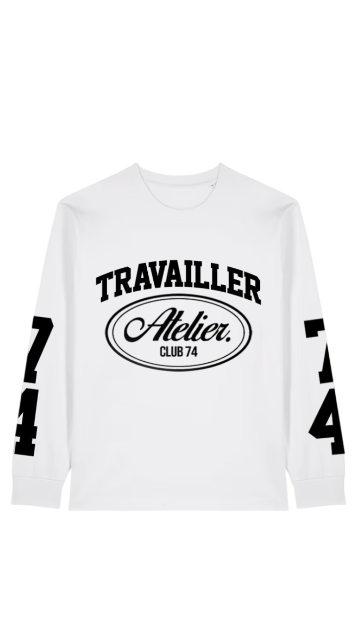 ☺️新品未開封☺️CDL Atelier Layered L/S Tee★白★L ATELIER CORE LONGSLEEVE | WHITE – Travailler