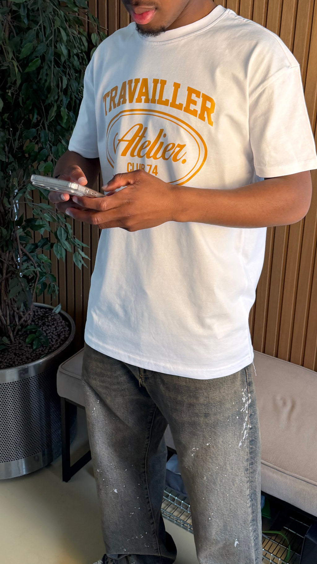 ATERLIER CORE ROYAL T-SHIRT | WHITE