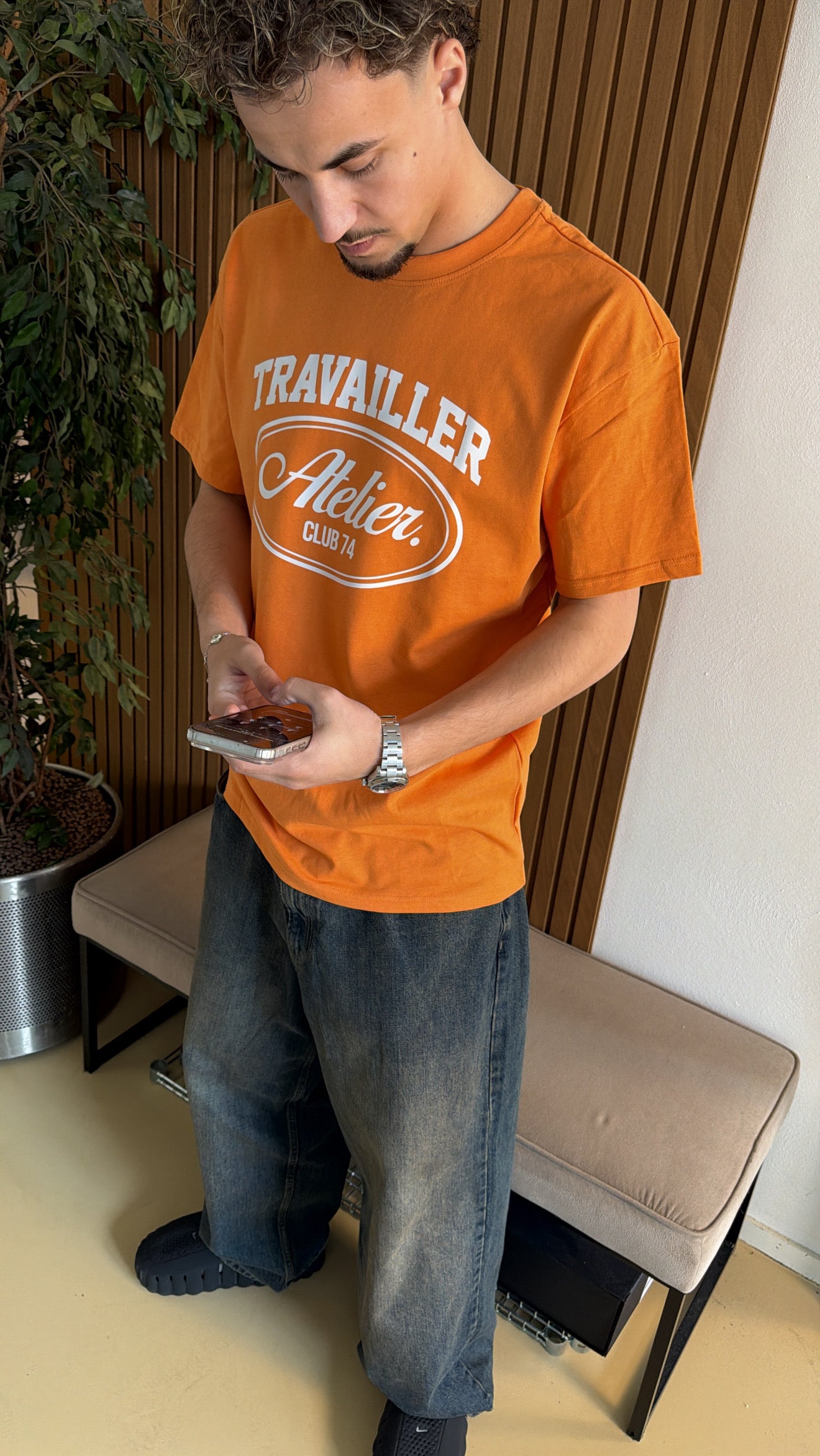 ATERLIER CORE ROYAL T-SHIRT | ORANGE