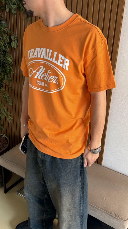 ATERLIER CORE ROYAL T-SHIRT | ORANGE