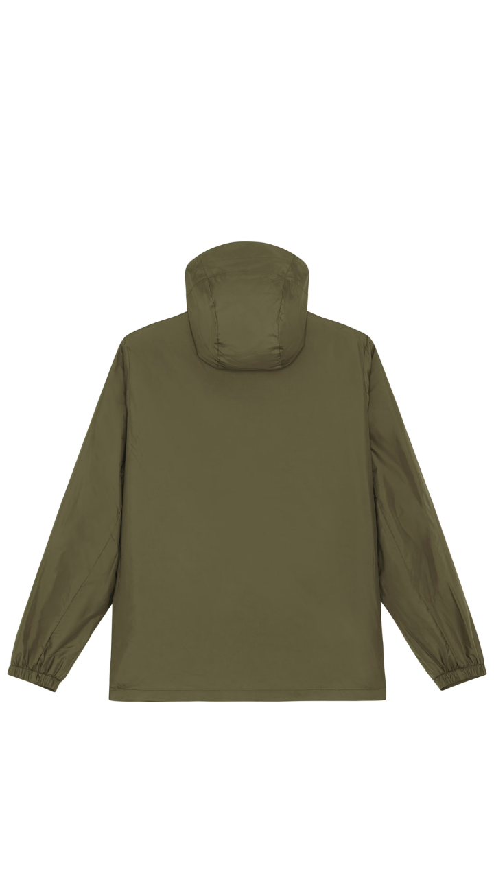 OLIVE GREEN WINDBREAKER