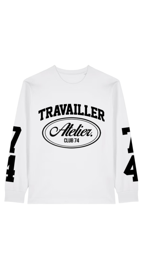 ATELIER CORE LONGSLEEVE | WHITE – Travailler