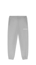 WHITE LOGO SWEATPANTS GREY