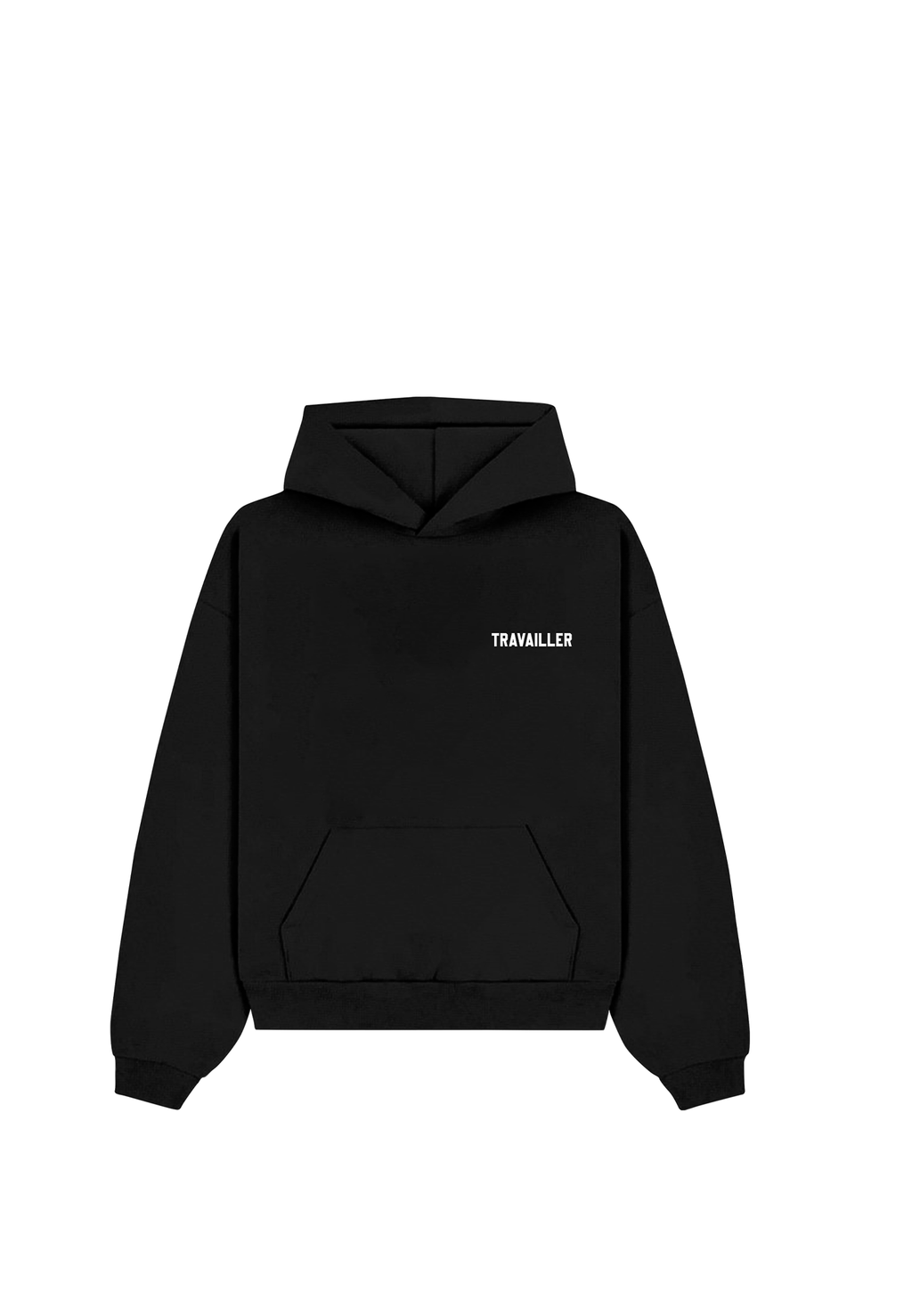 VARSITY BLACK HOODIE