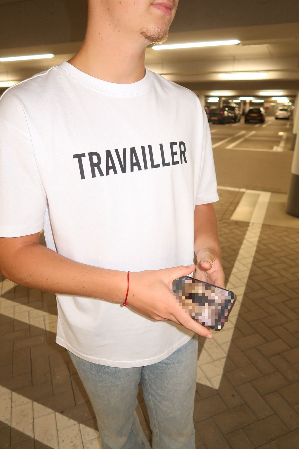 PRINTED LOGO T-SHIRT WHITE