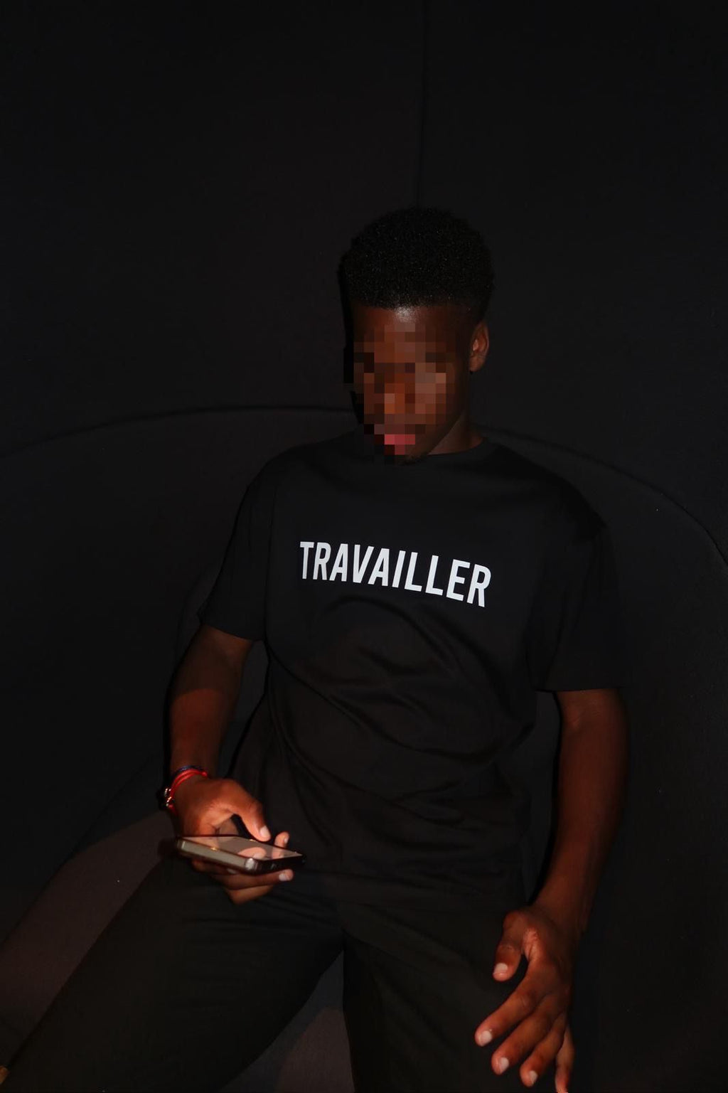 PRINTED LOGO T-SHIRT BLACK