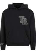 TR LOGO BLACK HOODIE