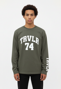 COLLEGE LONGSLEEVE | OLIVE GREEN